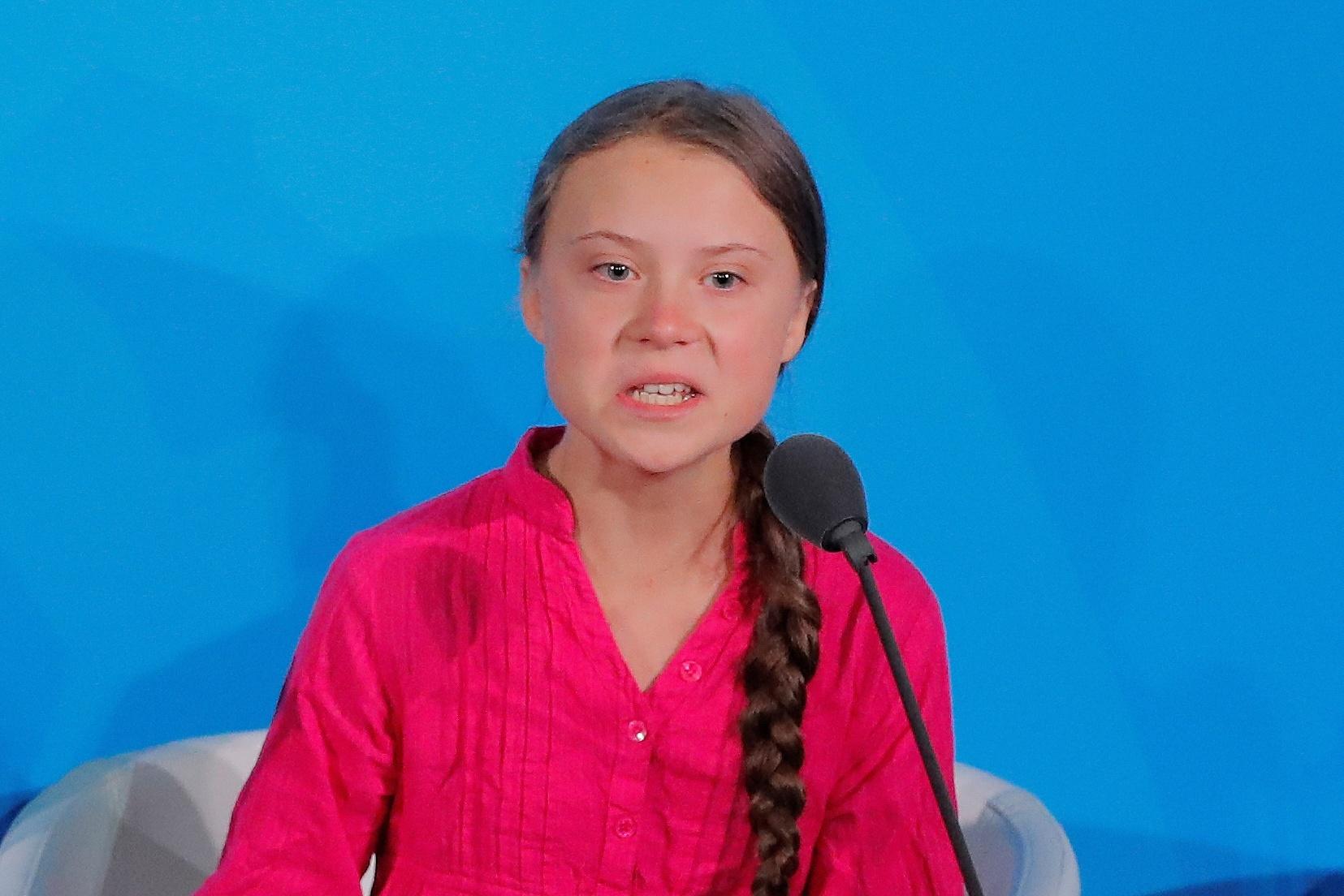 Foto de Greta Thunberg
